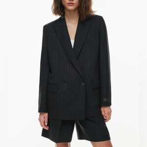 Babaton Pinstripe Millions Blazer